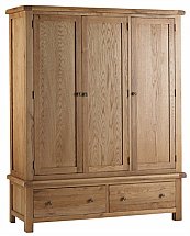 Vale Furnishers - Dorking Triple Wardrobe